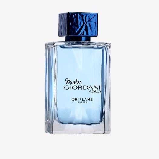 Eau de Toilette Mister Giordani Aqua Oriflame Promoção