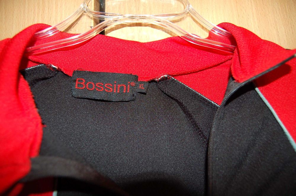 męska koszulka na rower Bossini rozmiar M z odblaskami
