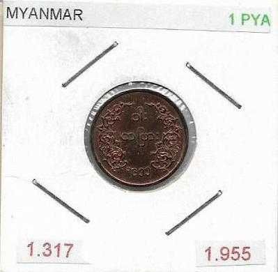 Moedas - - - Myanmar