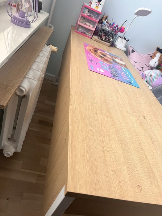 Biurko Meblik 60x180 cm podwójne