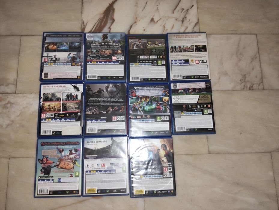 Jogos PlayStation 4 God Of War/ The last of us