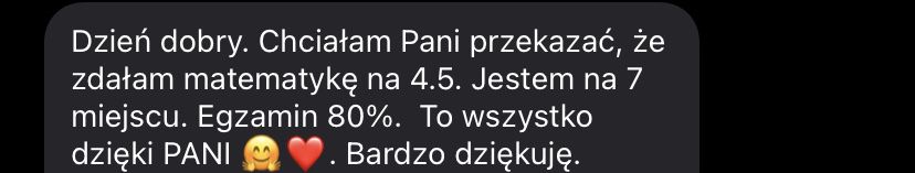 Korepetycje matematyka/chemia/fizyka