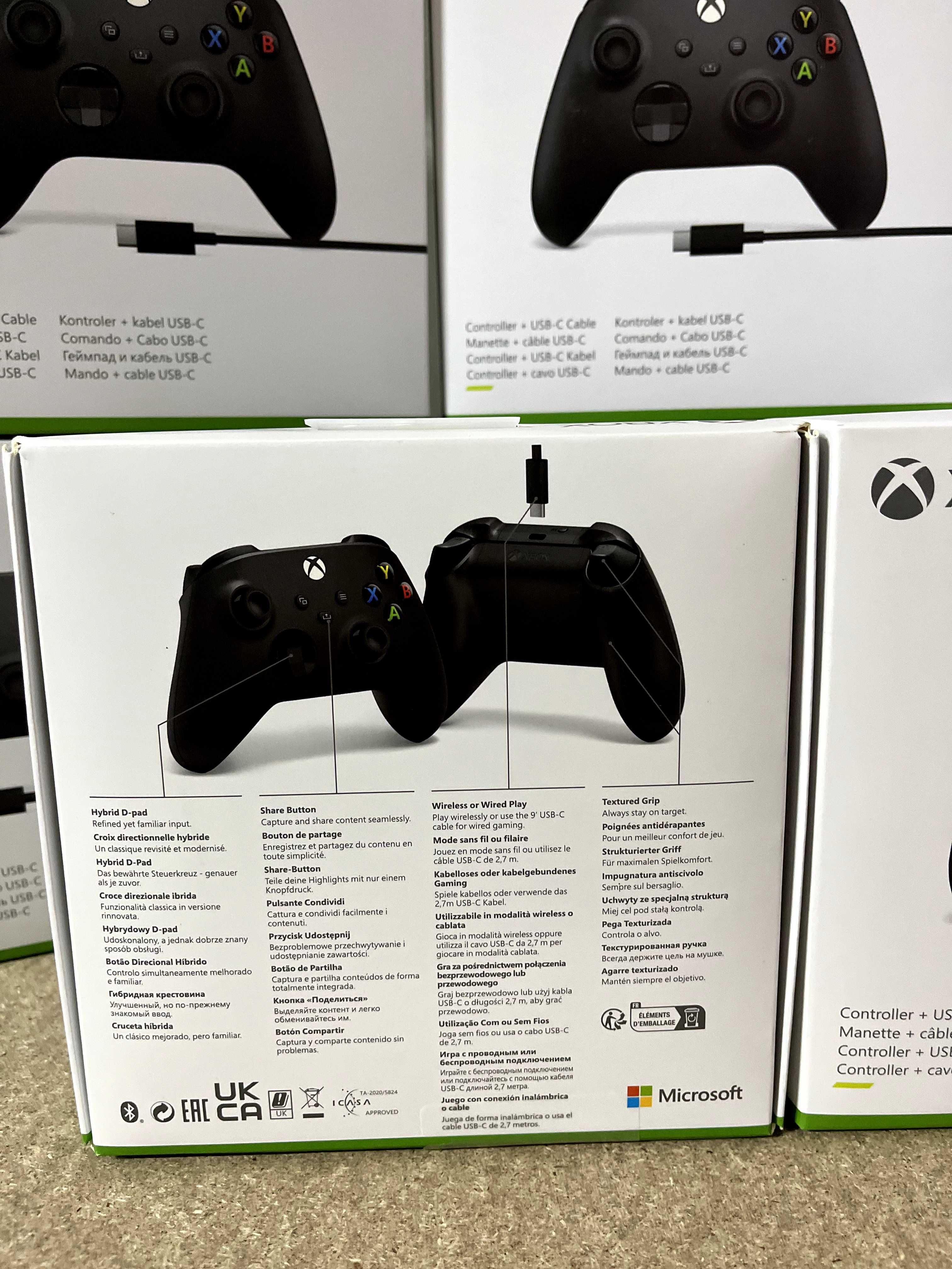 Геймпад Microsoft Xbox Series X/S Wireless Controller + USB Cable Нові