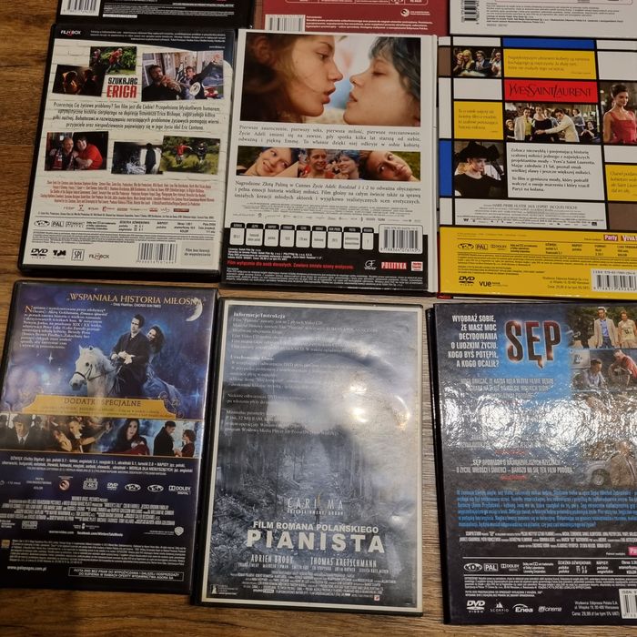 DVD płyty zestaw, filmy