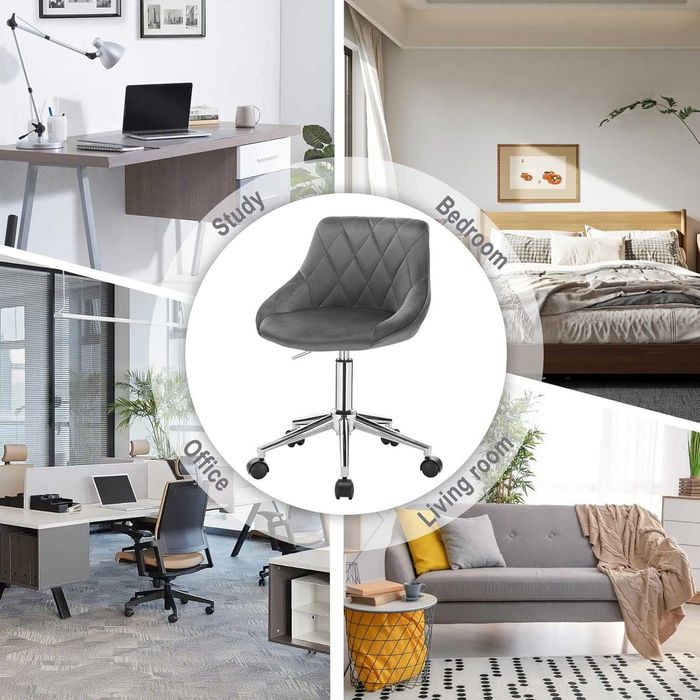 Nowy fotel biurowy / krzesło na kółkach / hoker / taboret !A1705!