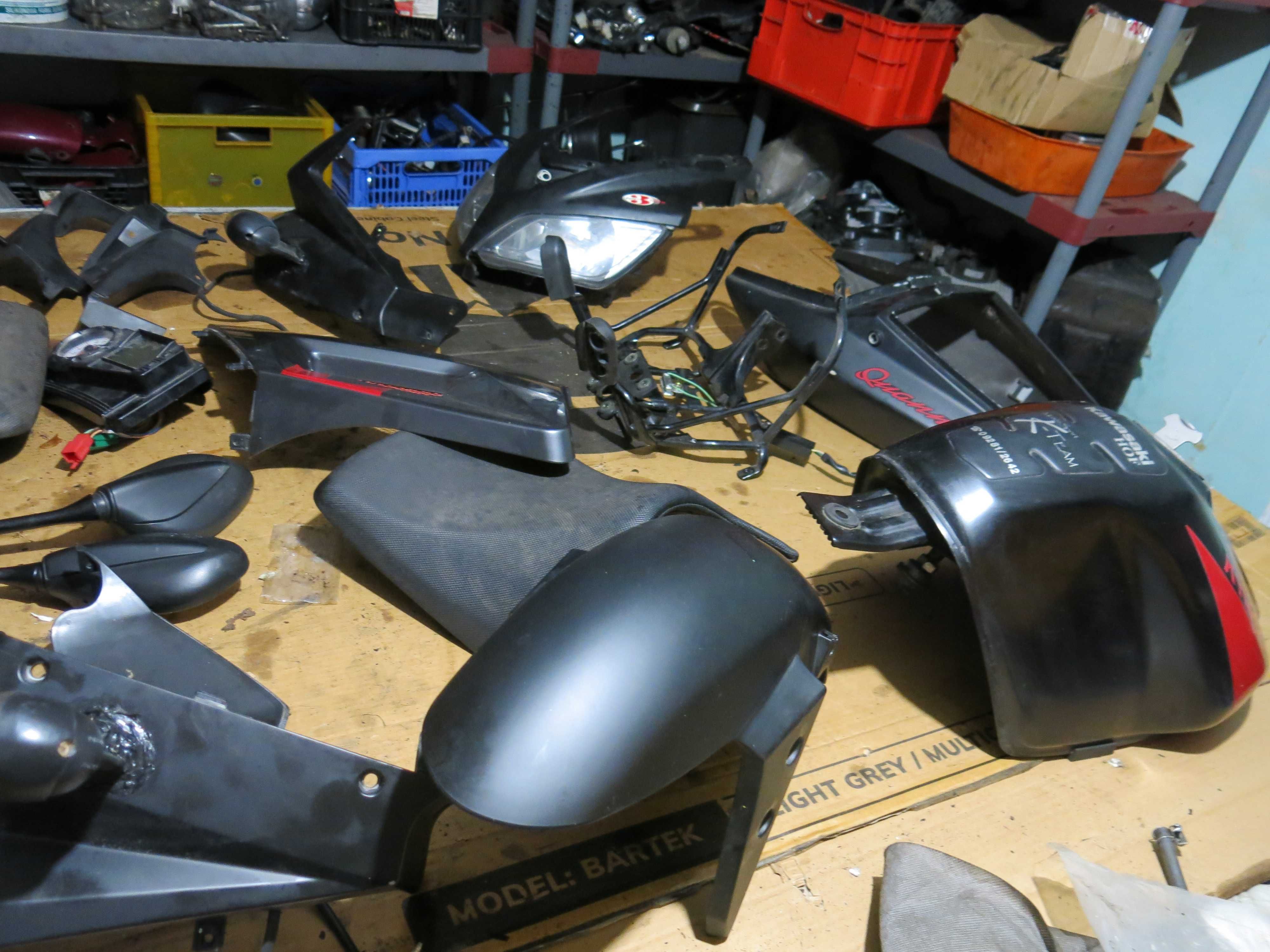 Hamulec przedni kompletny Kymco Quannon 125
