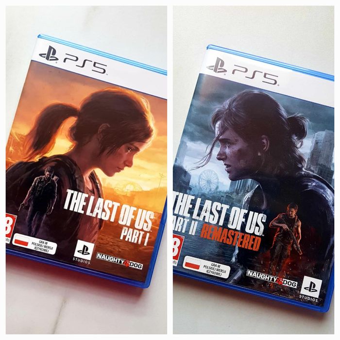 ‼️The Last of Us Part 1 + 2 ps5 PL.