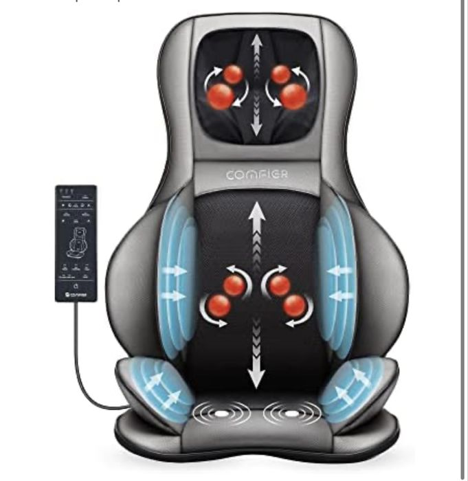 poduszka do masażu pleców i karku CF-2309a czarny Comfier Shiatsu