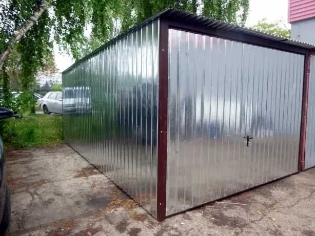 Garaż blaszany  Blaszak na budowę Garaże blaszane PRODUCENT