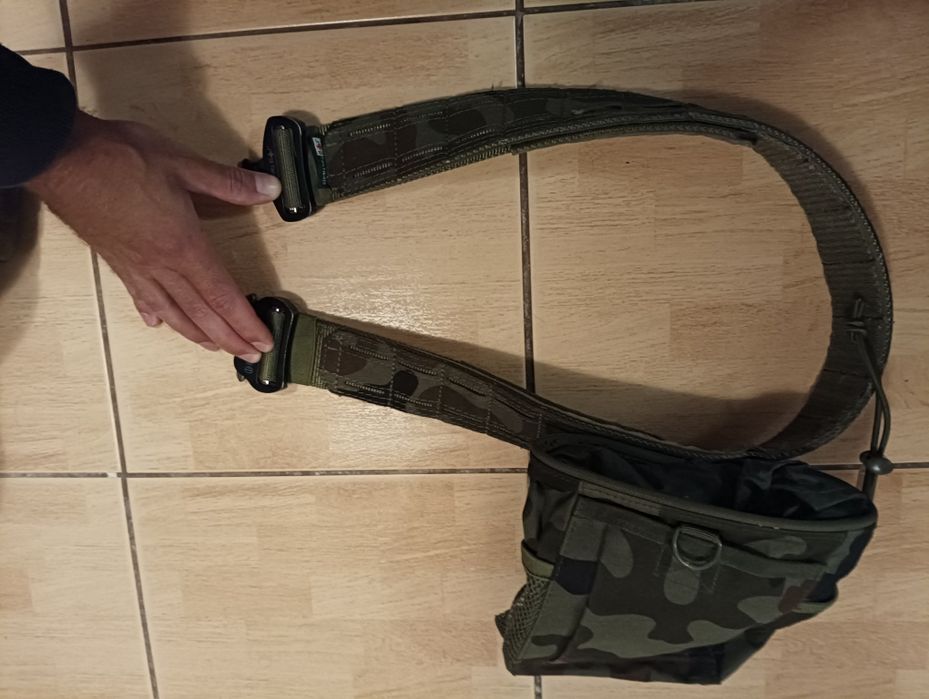 Pas taktyczny J+B Tacticals + worek zrzutowy Dominator Oba mask.WZ.93