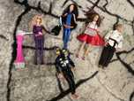 Barbie tajne agentki - wszystkie razem z kenem i nurkiem