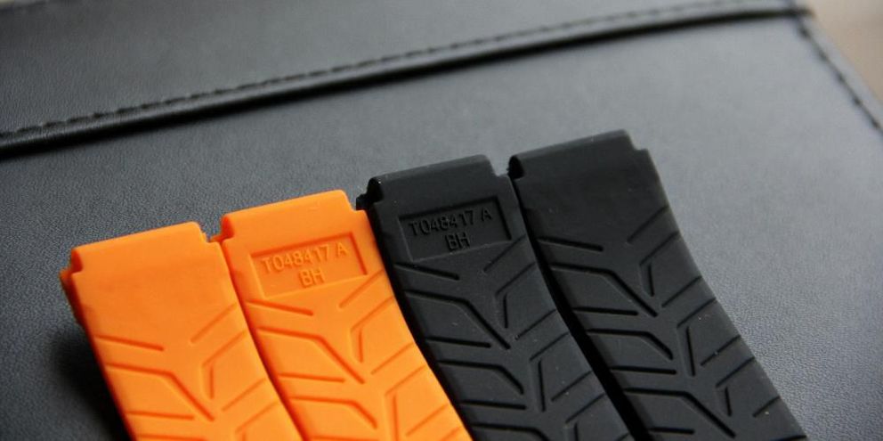 T-Race TISSOT каучуковый ремешок для часов браслет 21-17мм T048417A