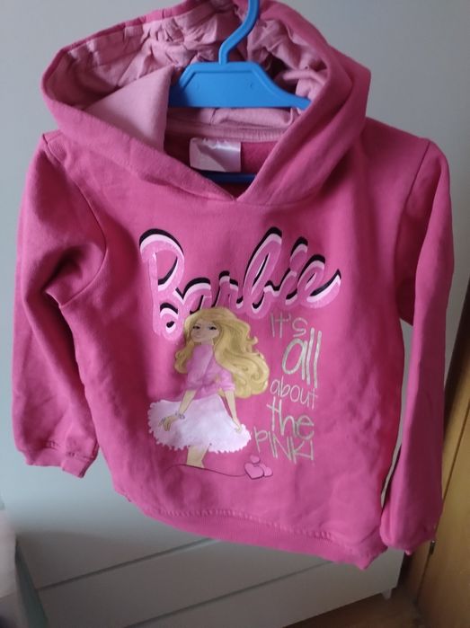 Bluza dla dziewczynki Barbie z kapturem