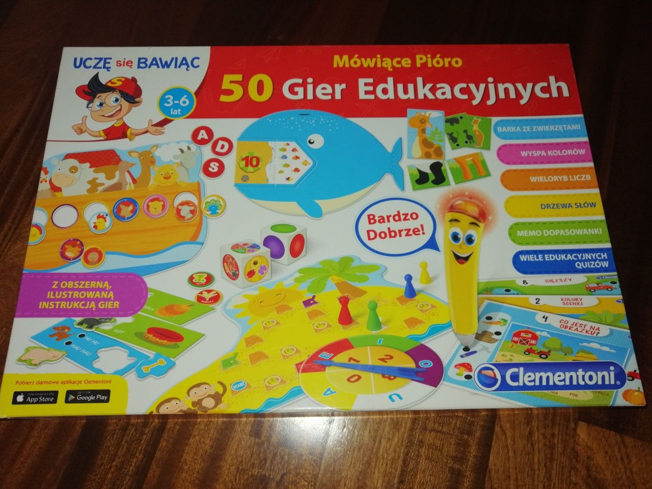 Mówiące Pióro 50 gier edukacyjnych