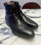 Botas Italianas MAGNANNI de pele e camurça