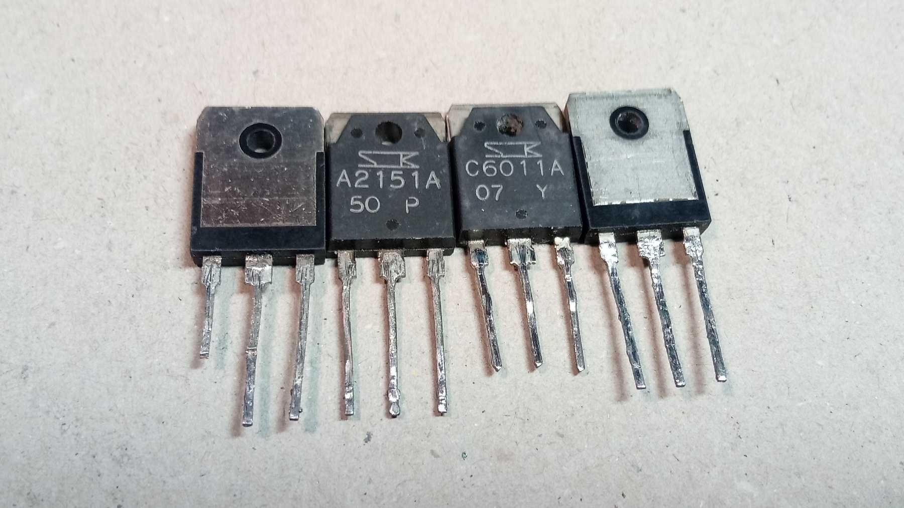 Біполярні транзистори 2SA1186 2SC2837.