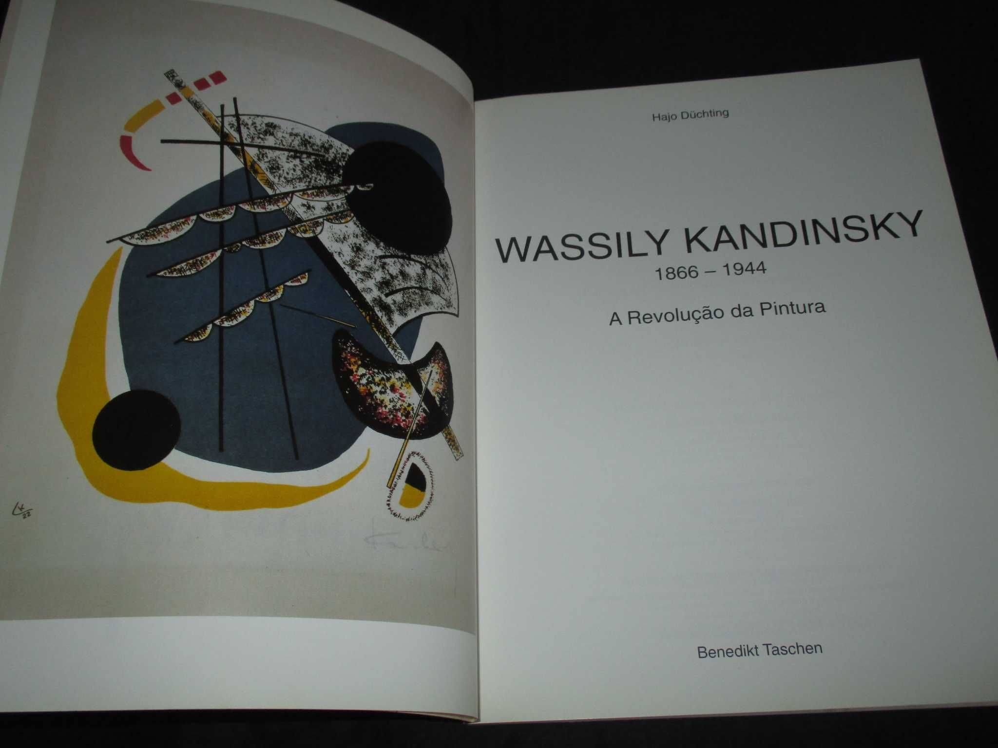 Livro Kandinsky A Revolução da Pintura Taschen