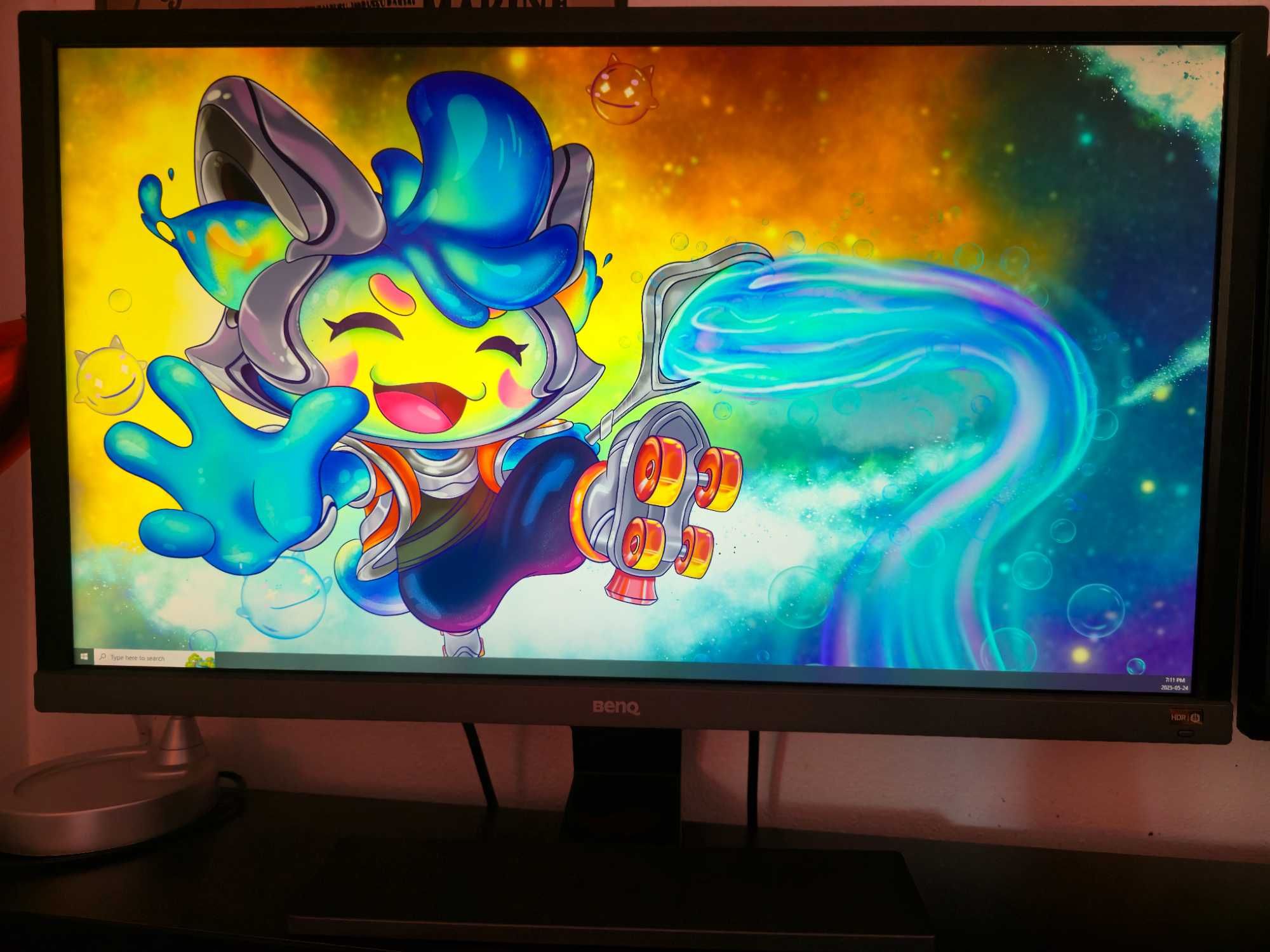 Monitor BenQ EL2870U 28'' 4K HDR 1ms, excelente estado!