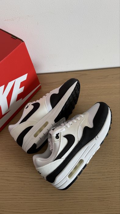 Nike Air Max 1 „White / Black – Summit White” | rozmiar 40 EU