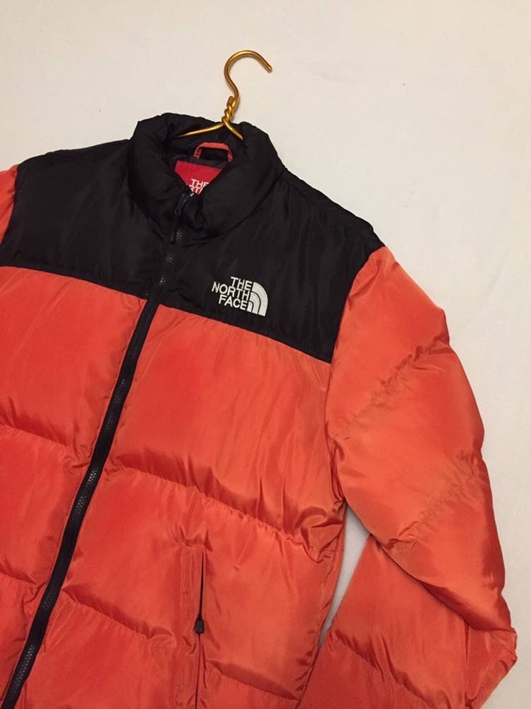 Пуховик The North Face Nuptse 1996 TNF Orange зимний куртка