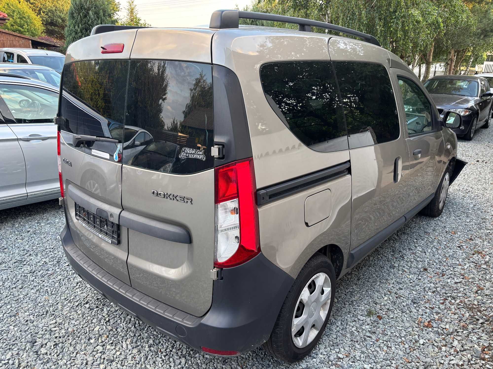 DACIA DOKKER 1.6 8V*83KM*LPG*Klima*Airbag Ok!*113tkm!*serwis*z Niemiec
