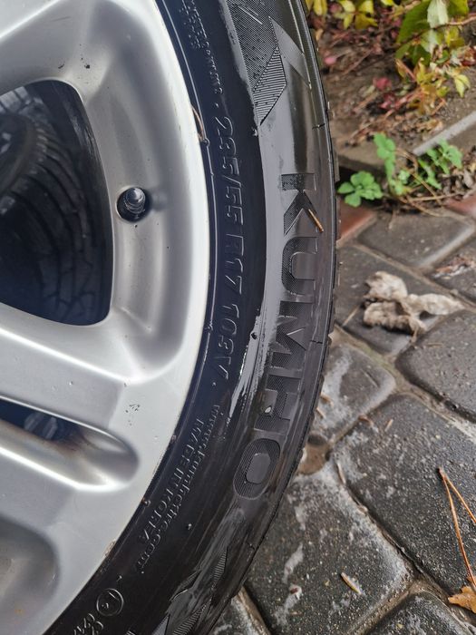 Opony zimowe  z felgami aluminiowymi Mercedes w221