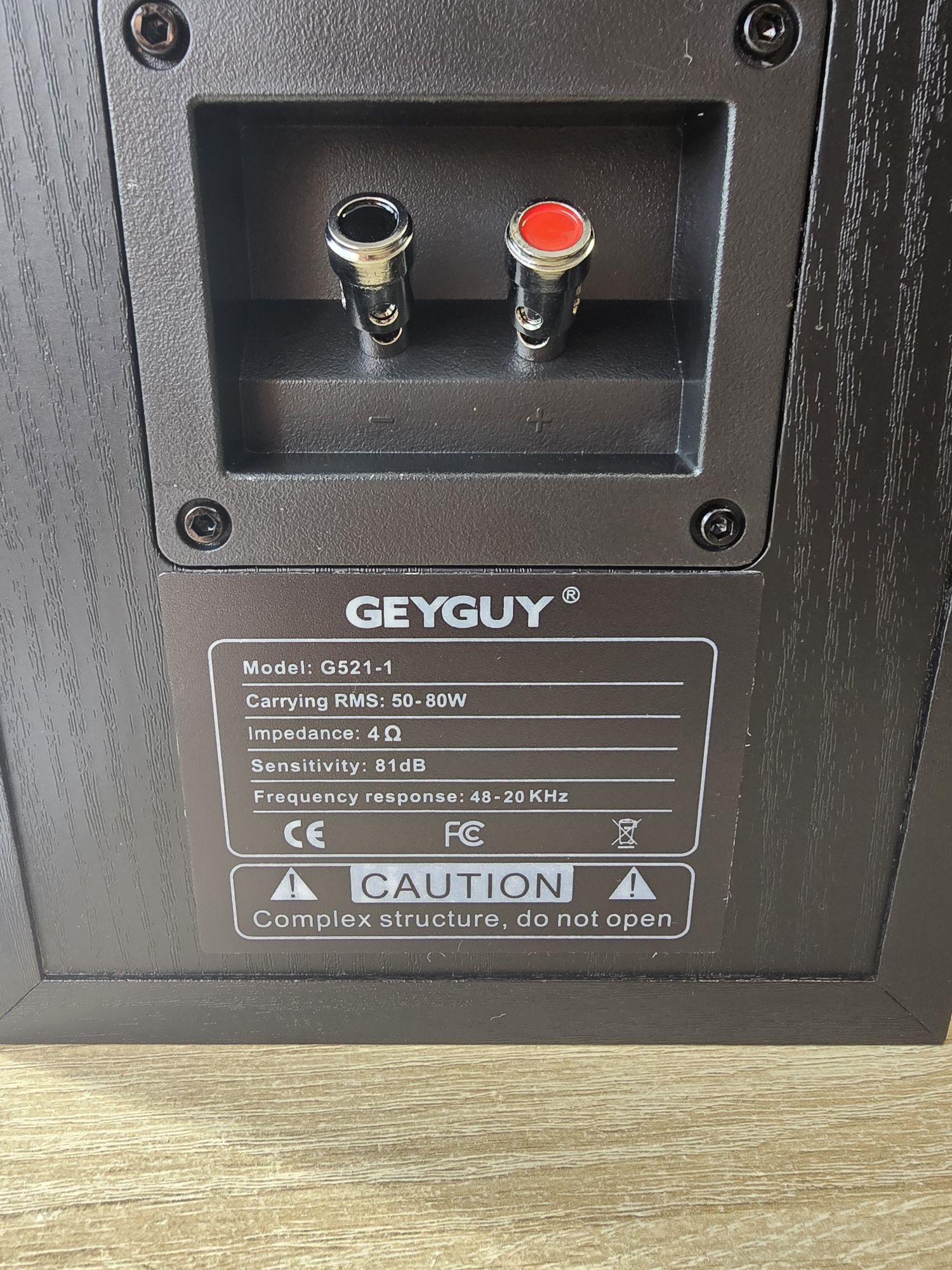 Kolumny stereo 80 w 4 ohm