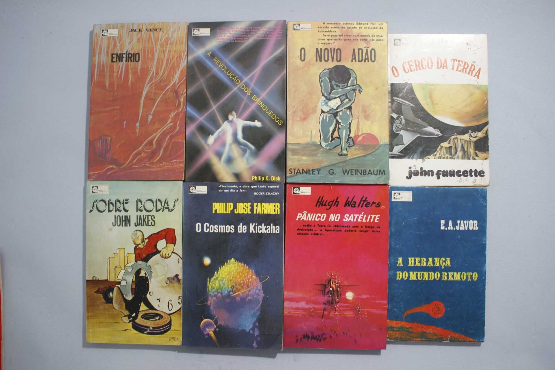 Livros de Ficção Cientifica - anos 70 - Varios autores e editores