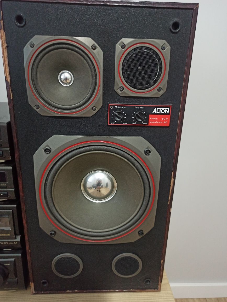 Zestaw audio Tonsil Alton 80 + Technics