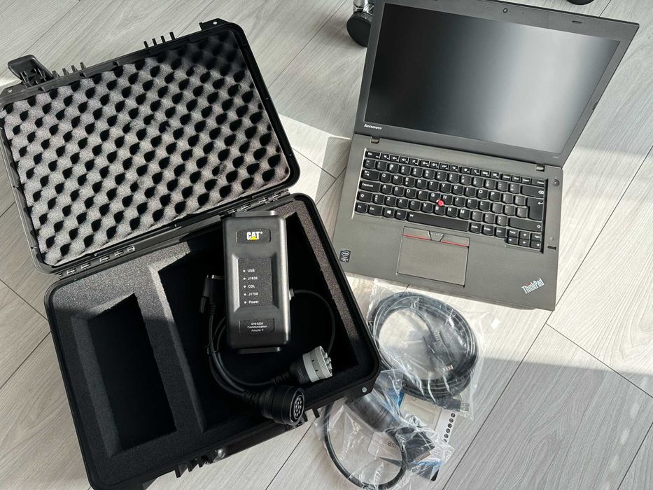SERWISÓWKA Caterpillar ET4 Maszyny Budowlane Laptop Diagnostyka FULL