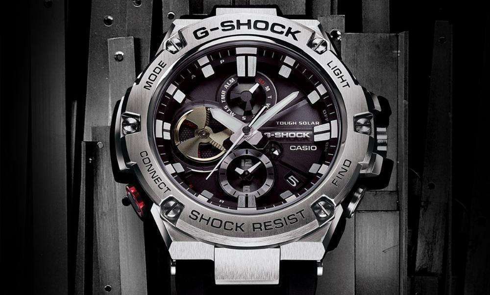 Часы Casio G-SHOCK GST-B100-1A ! Оригинал! Фирменная гарантия 2 года!