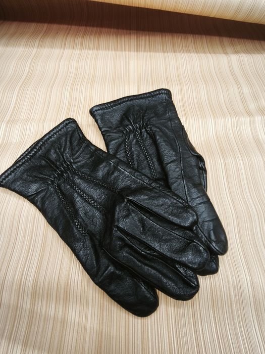 Шкіряні чоловічі перчатки