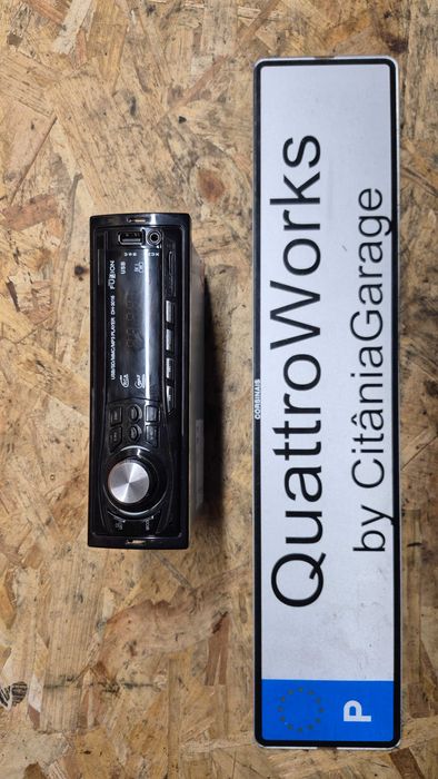 AUTO-RÁDIO TECHFUZZ DH-3016-MP3-USB/Cartão TF-ISO-AB-Painel FIXO 4x50w