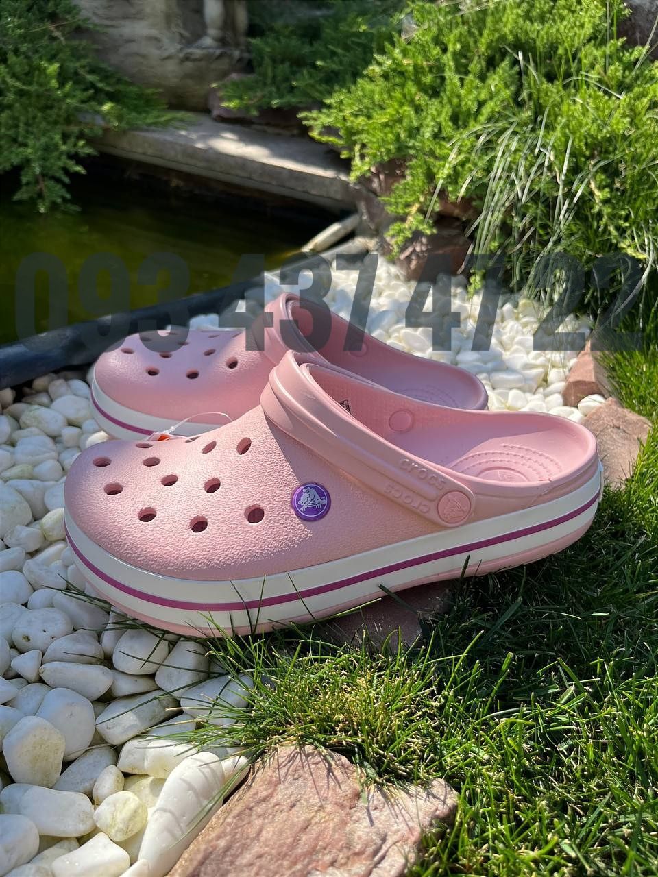 Жіночі Крокси Сабо Crocband Pearl Крокси Сабо Crocs Crocband Clog
