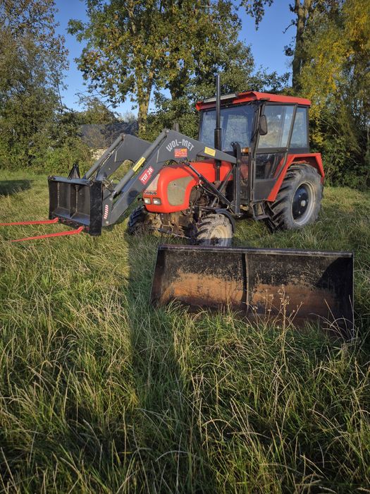 Ursus c360 4×4 TUR + przyczepka + łyżka+ krokodyl