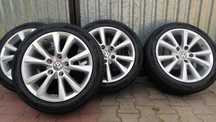 Alufelgi 18" VW Touareg nowe opony całoroczne 235/45/18 - 2023r