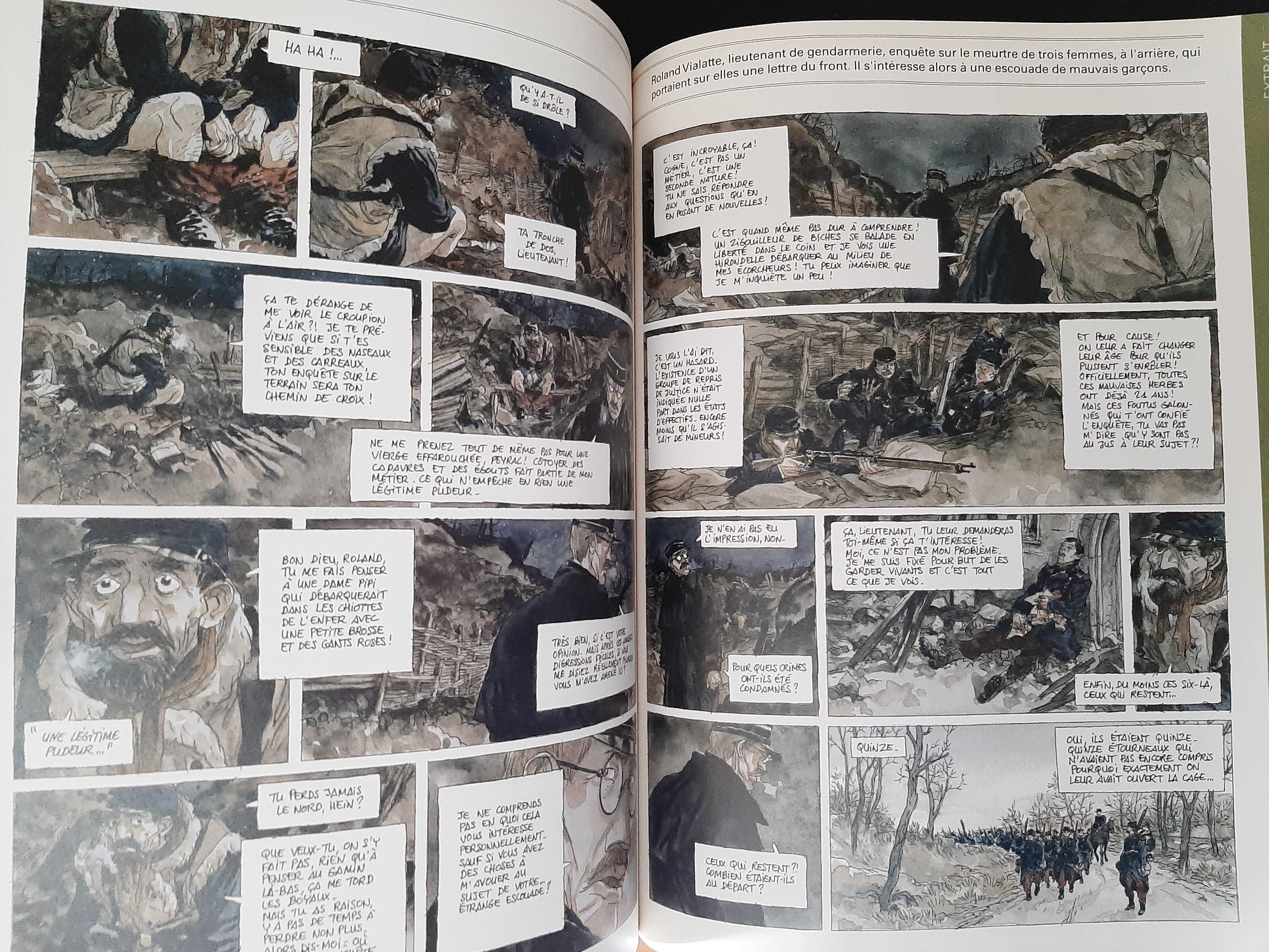 La Grande Guerre en Bande Dessinée – Tardi, Sacco, etc – Beaux Arts