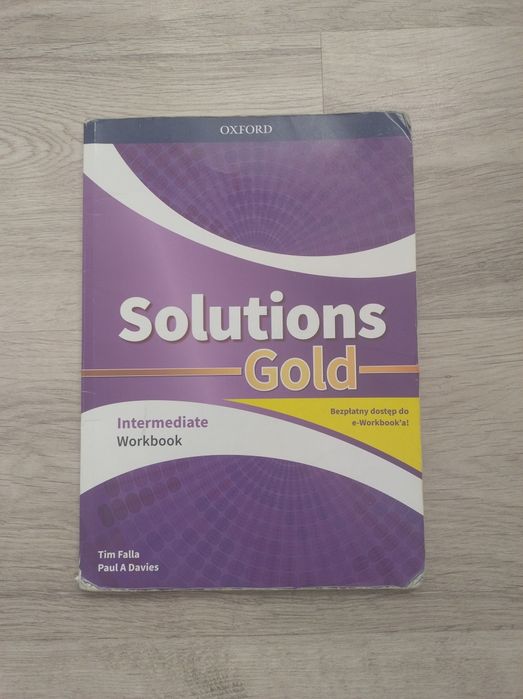 Solutions gold Workbook ćwiczenia język angielski