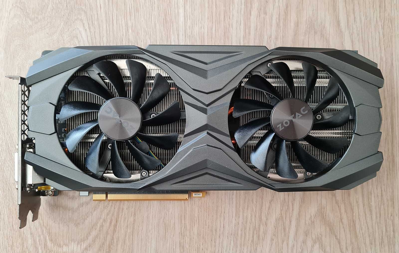 Продам видеокарту ZOTAC GeForce® GTX 1080 Ti 11Gb AMP Edition 1080Ti