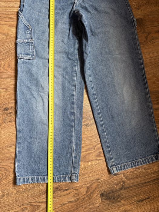 Jeansy chłopięce 140
