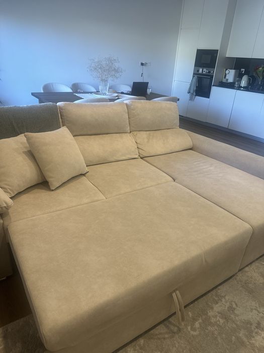 Sofá Bege (cama)