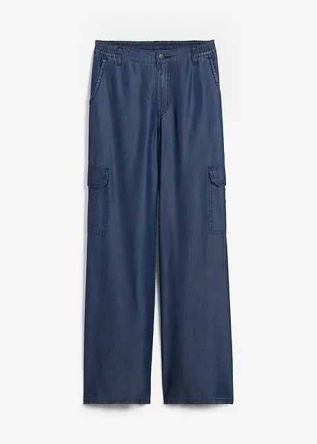 B.P.C spodnie jeansowe lyocell szeroka nogawka r.48