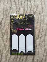 Naklejki do paznokci french manicure french nails sticker