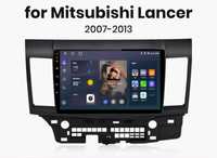 Rádio 10" mitsubishi Lancer android CARPLAY WIFI GPS 2/32GB Novo