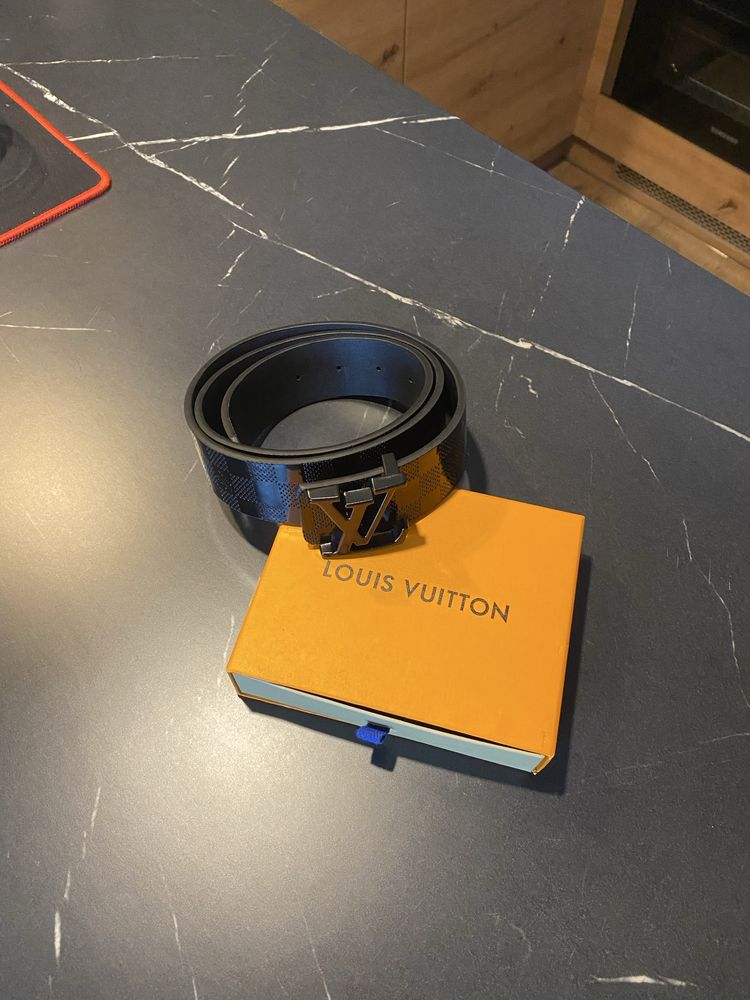 Czarny Pasek Lv - Louis Vuitton