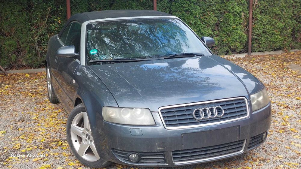 Audi A4 B6-2.4 benzyna - Cabrio-Automat