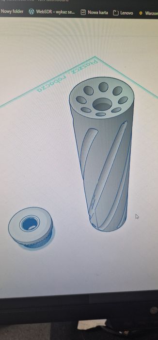 Asg tłumik dzwięku na gwint 14