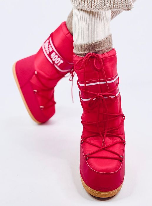 Snow Boots Wysokie Tange Red