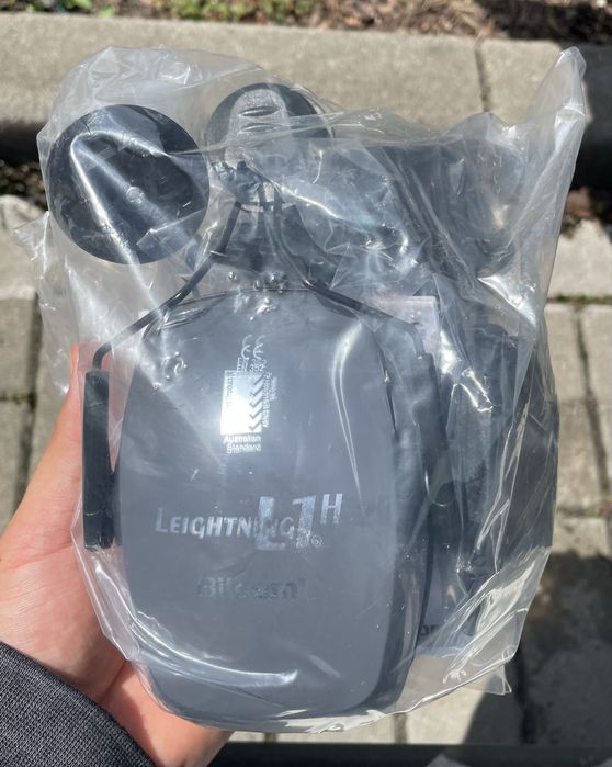 BILSOM Nauszniki przeciwhałasowe nahełmowe LEIGHTNING L1H słuchawki