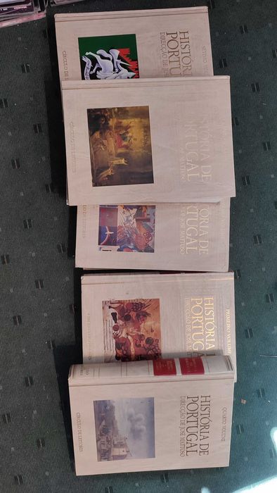 LIvros História de Portugal - Direcção de José Mattoso - Cada 10 €